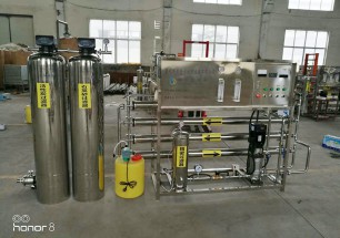 2噸全不銹鋼純凈水設備
